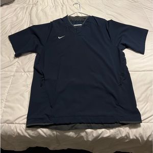 Nike baseball softball cage jacket XL Navy